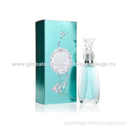 Cosmetic Paper Box, Made of Silver Foil Paper